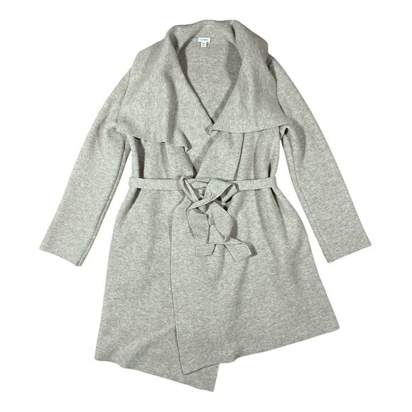 Cuyana Wool Cashmere XS S Sweater Coat Wrap Italy Meghan Markel